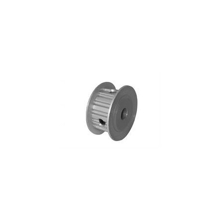 B&B Manufacturing 15XL037-3FA3, Timing Pulley, Aluminum, Clear Anodized 15XL037-3FA3